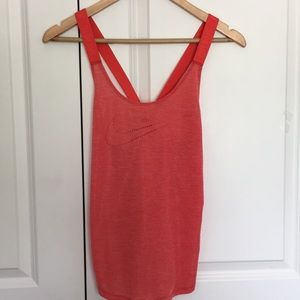Nike Dri-Fit Ladies Tank top XS Orange
